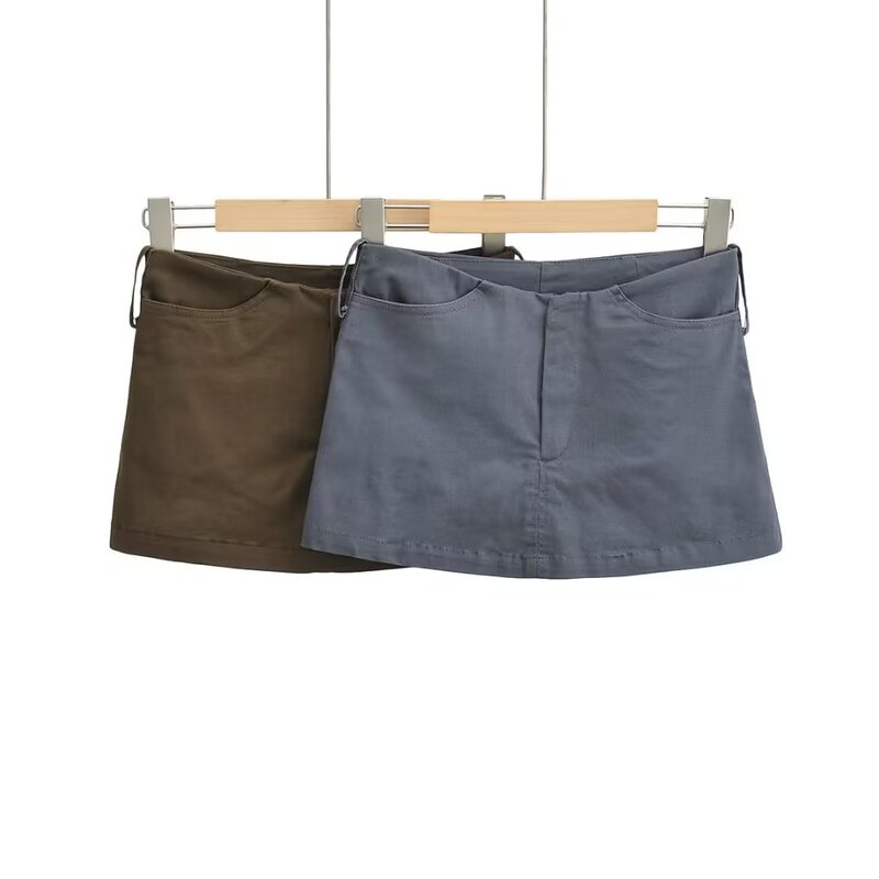 Hot Girl Style Low Waist Hip Skirt Women's 2022 Summer New Style Lining Anti-light Short Skirt Mini Skirt Skirt Hot Girl Style Low Waist Hip Skirt Women's 2022 Summer New Style Lining Anti-light Short Skirt Mini Skirt Skirt