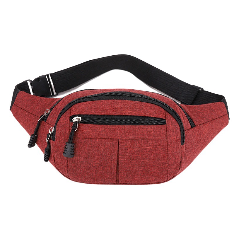 Sports multi-functional waist bag men and women large capacity cash register bag business waist bag multi-compartment waist bag Outdoor