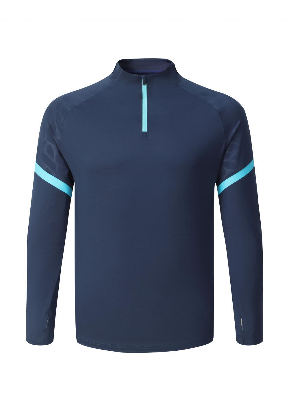 Suéter deportivo de entrenamiento con cremallera para hombres primavera, otoño, invierno, atletismo y atletismo, carrera y fitness JG2301