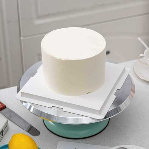 铝合金蛋糕裱花转台生日蛋糕转盘家用商用烘焙工具旋转抹面托台