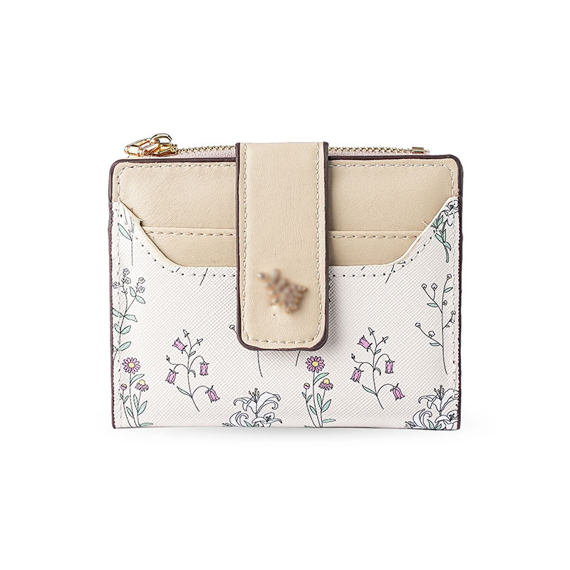 Insfeng nicho diseño original de la billetera corta de la mujer pequeña sensación fresca de alto nivel bolsas de tarjetas cero estudiantes explosivos transfronterizos