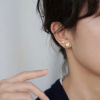 Screw, universal brand small design earrings for sleep, simple and elegant design