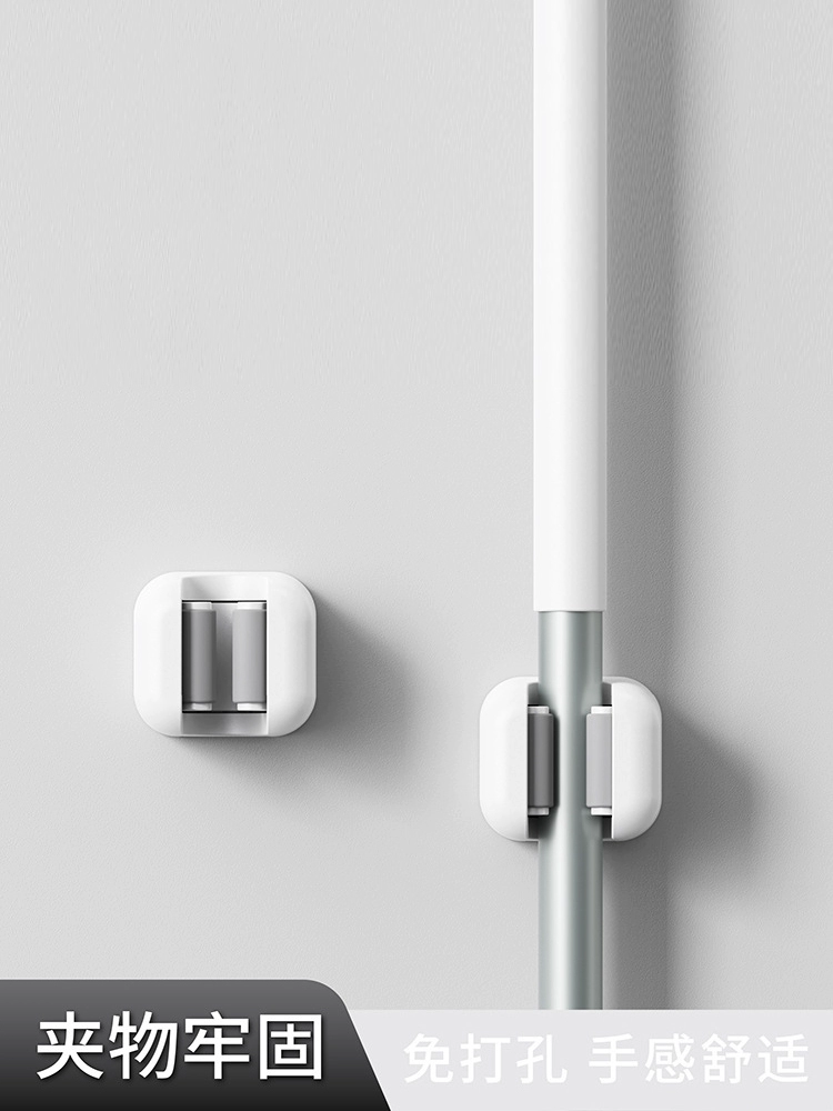 Многовяжный крючок для швабры без перфорации для туалета швабры