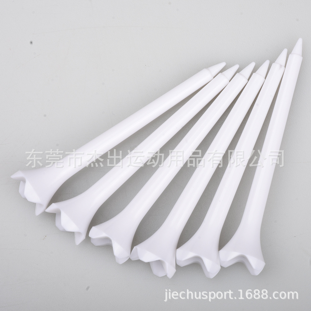 4-ángulo de plástico uñas Golf Tees Golf asiento 83/70mm bola arrastre