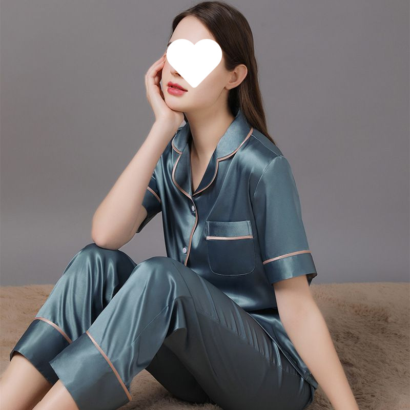 블루 반소매