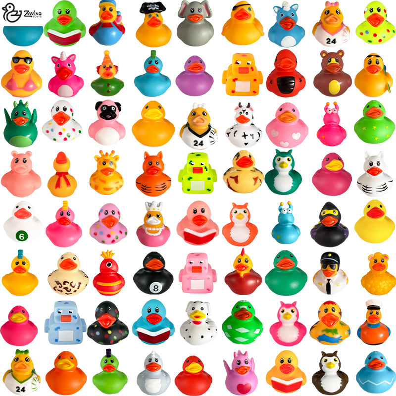 72 popular in-stock items 6cm Little Yellow Duck Creative Duck Toy Jeep Duck Party Decoration Gift