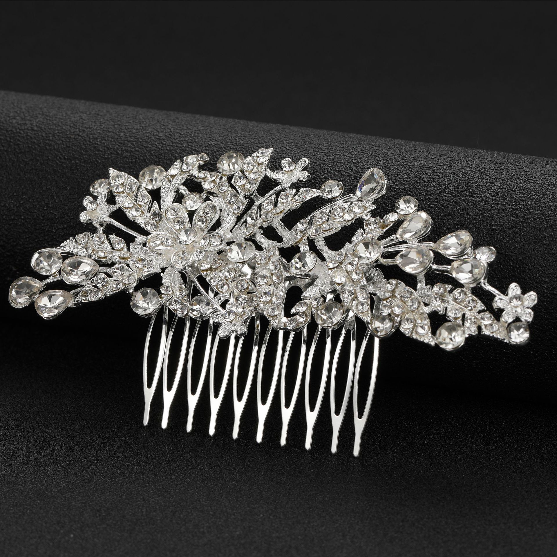Simple Style Flower Alloy Insert Comb display picture 2