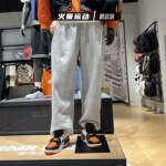 25秋新款海外版乔丹AJ男士卫裤 跨境飞人休闲宽松情侣直筒运动裤