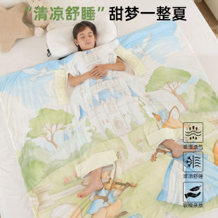 Baby Sleeping Bag Thin Summer Baby Kidsren Spring & Fall Anti-Kick Quilt Artifact Universal Belly Protection Category a Small Month Old