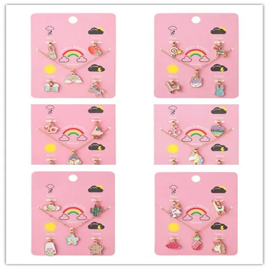 Sweet DIY Children's Necklace Gifts Exclusively for Cross-Border Sales