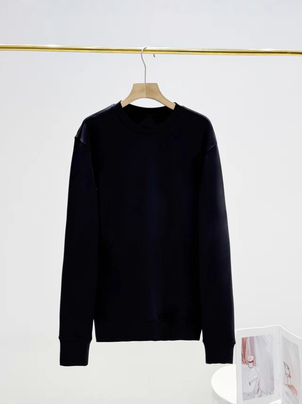 Cuatro estaciones de hombres nuevos camisetas deportivas casuales de cuello redondo 889 con pantalones casuales 802 juego deportivo casual