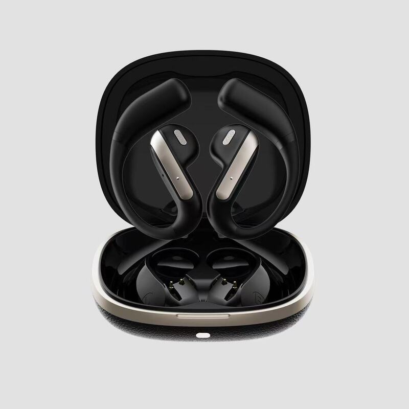 新款YJ55 AI蓝牙耳机开放半入耳 挂耳式 OWS 运动AI智能同声翻译|undefined
