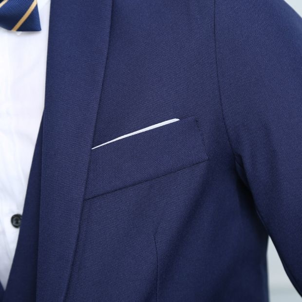Traje traje de los hombres slim fit negocio casual profesional formal traje chaqueta estudiante universitario entrevista mejor hombre novio vestido