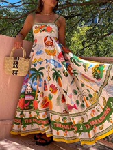 T 59002 Graffiti Print Sleeves Dress Ϳѻӡ������ȹ