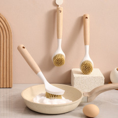 Pot brush, household kitchen brush, pot, dishwasher, non-stick oil kitchen stove, dishwasher, descaling cleaning brush