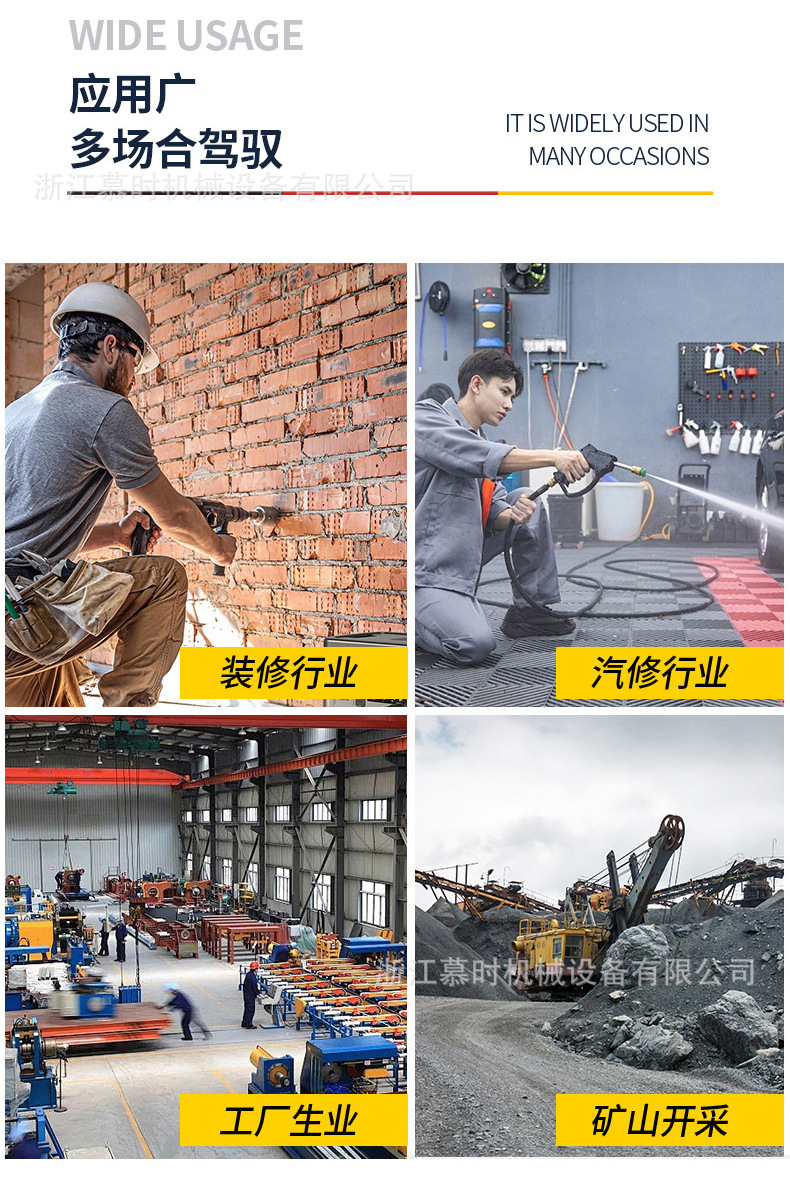 Diesel Piston-Type Air Compressor for Mining, Rock Drilling, Mobile Tire Repair, and Specialized Air Pump Applications