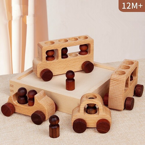 Manufacturer Supply Wooden Arch Bridge Rainbow Block Building Stacking Fun Rainbow Little People Sorting Tray Toy Indoor Decor