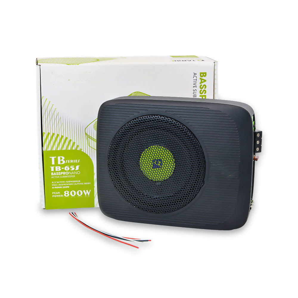 Manufacturer Car Audio Ultra-Thin Subwoofer 6.5inch Seat Audio Modification 12V800W High Power Car