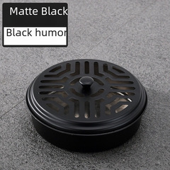 Covered fireproof mosquito coil box, covered mosquito coil tray, ash tray mosquito coil tray, covered portable mosquito coil holder, mosquito coil rack