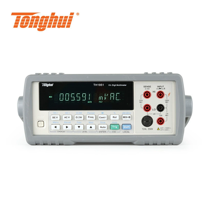 Tonghui TH1951 настольный цифровой мультиметр пять с половиной цифр мультиметр TH1963A чтение 1199999 слов