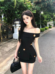 花季女孩  纯欲风立体花朵设计上衣短裙套装女时尚韩系一整套穿搭