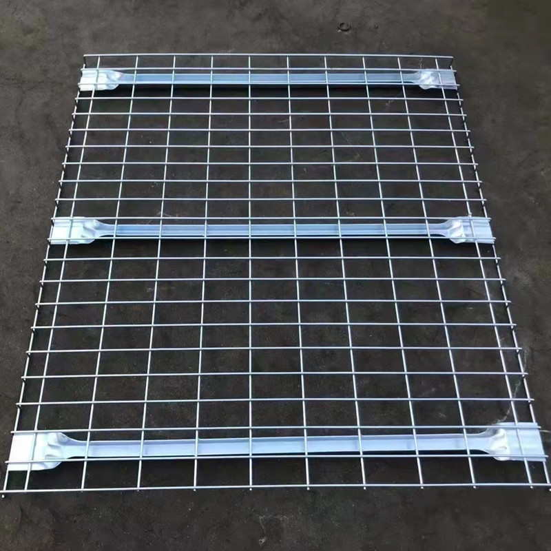 仓储设备加强筋层板钢丝网 镀锌货架层网厂家  横梁式货架网层板