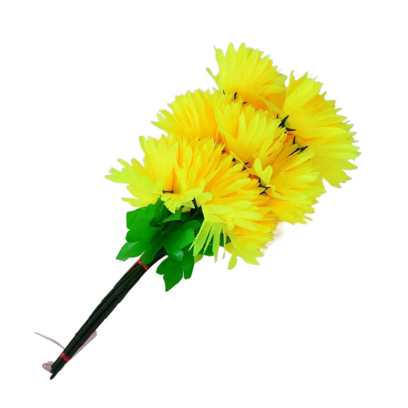 Tomb worship flowers Qingming flowers Crystal chrysanthemums big…