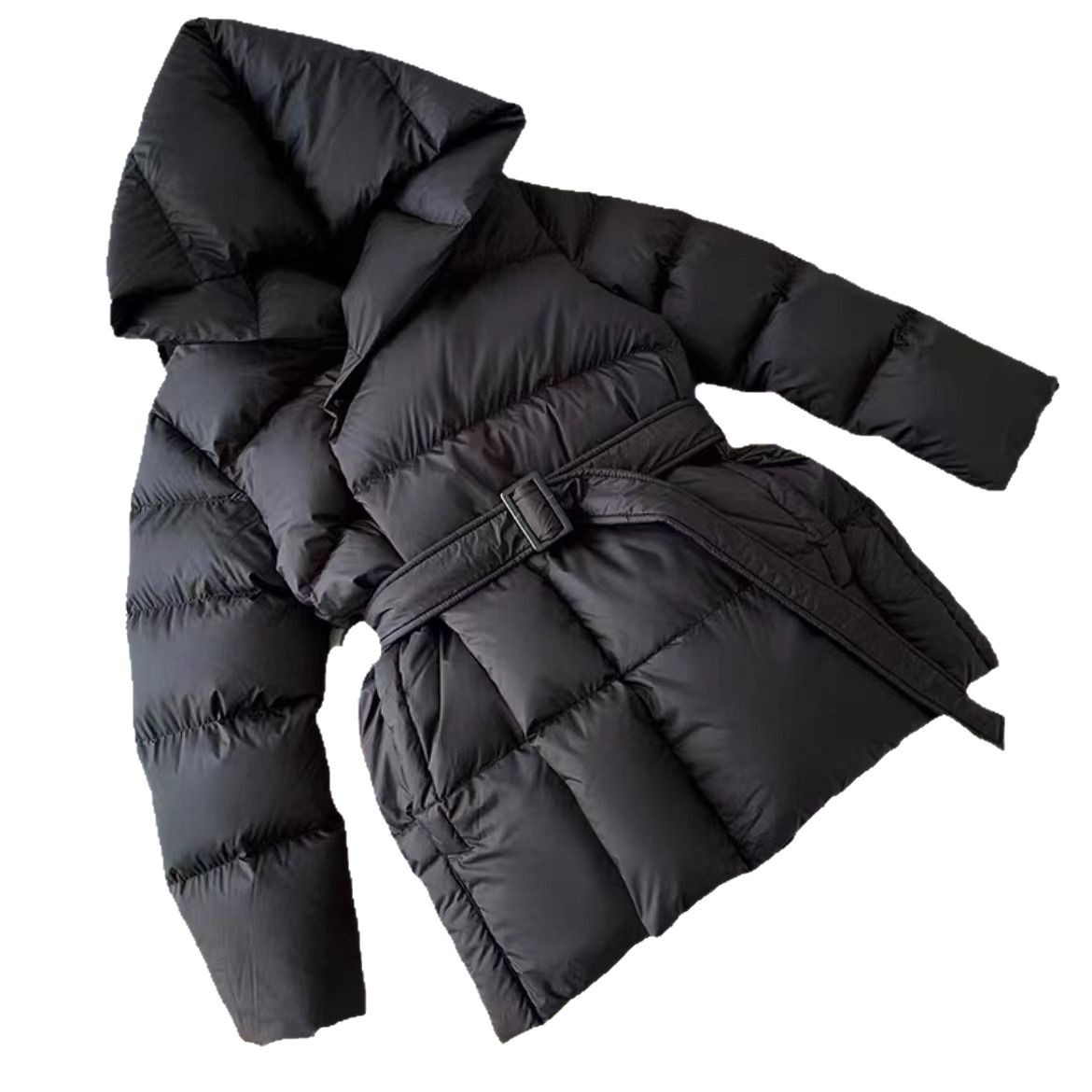 Chaqueta de plumón MO*C para mujer, estilo casual, entallada, de alta gama, para otoño e invierno, estilo corto, 90% plumón de pato blanco.