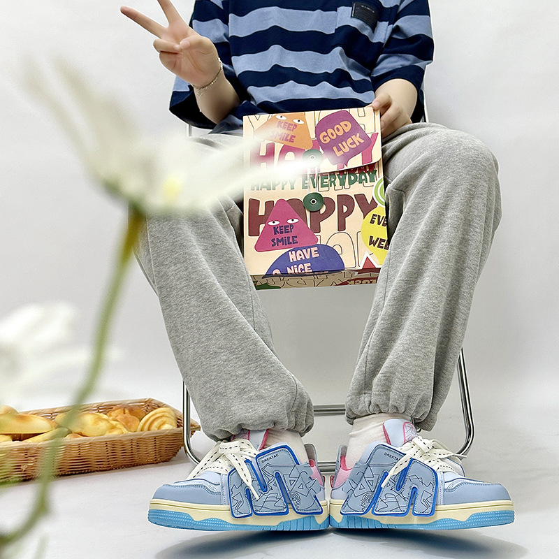 Niche skate shoes 2023 new original design wheat whirlwind hip-hop men and women couples casual all-match skateboard bread shoes_voghion.com