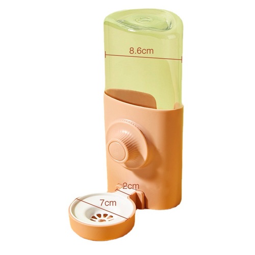 Pet water fountain, small hamster and rabbit kettle, hanging large capacity automatic water feeder, hanging pet kettle