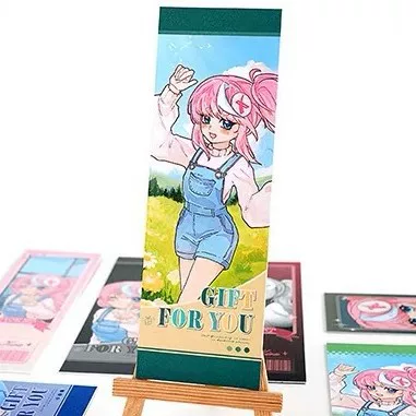 Laser ticket, starry sky, special-shaped personalized ticket stub, anime merchandise, custom-made postcards in any size