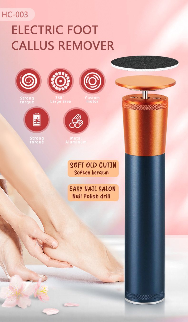 Râpe pieds électrique rechargeable anti-callosités pour pieds_voghion.com