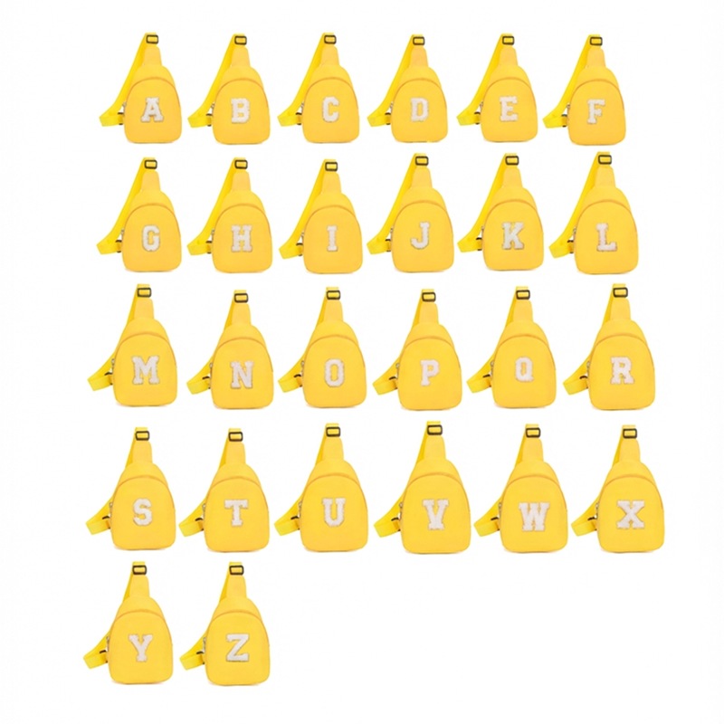 letras coreanas de estilo extranjero para niños y niñas bolsas de pecho deportivas casuales para bebés 2026 nuevas bolsas para niños de color sólido