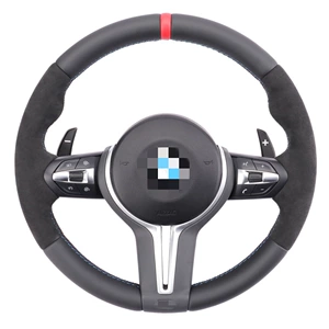 BMW 1234567 seriyası X1X5X3X6M3M6 modifikasiyalı MP qırmızı etiket yarı süet sükan üçün