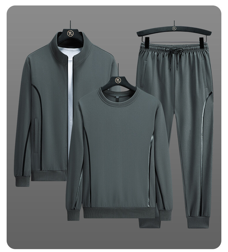 Herren Sportanzug Trainingsanzug Und Freizeit Set_voghion.com