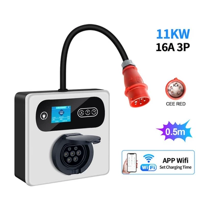New Energy Charger Portable Charging Station for Vehicles 11Kw/22Kw Car Charging Station for Chery Little Ant (Elektrikli avtomobil şarj cihazları) - portable-11kw-ev-charging-station-pile-type