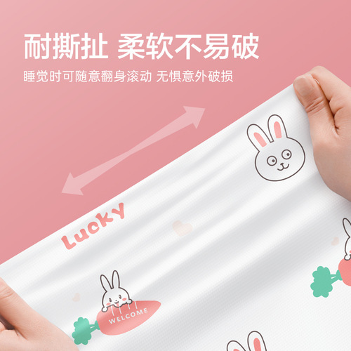 Hotel disposable bed sheet, quilt cover, pillowcase, travel double compressed four-piece set, travel portable dirt-proof thickened quilt cover