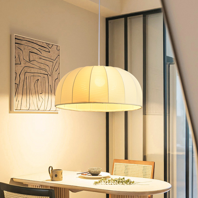 Yuji estilo comedor araña japonés retro Zen nuevo chino dormitorio de noche retro caliente olla tienda tela araña