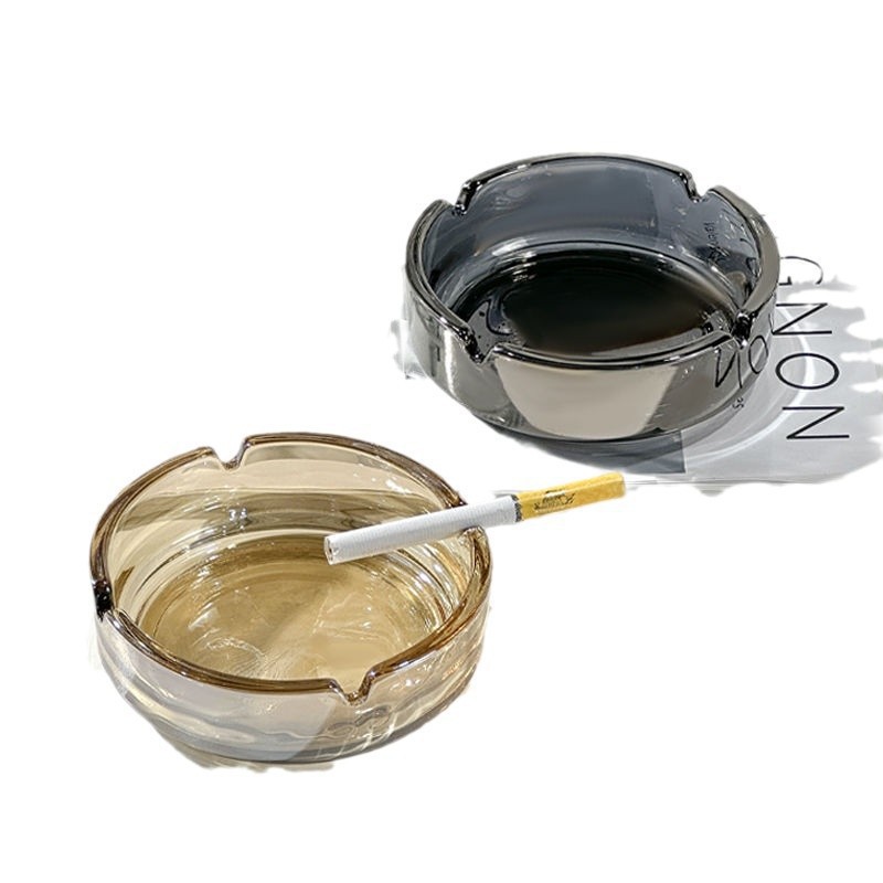 Fashionable classic creative trend glass ashtray for hotel for…