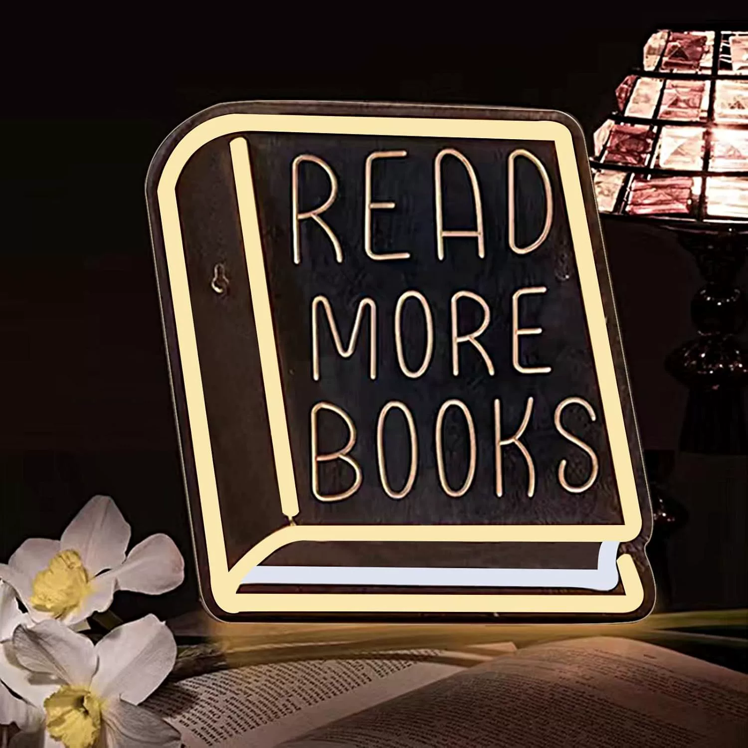 Книги Amazon Neon Lantern Maglined Book Light Classroom LED Light для чтения в квартире