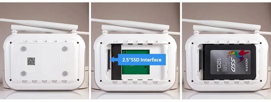 NVR Mini WiFi NVR 8CH 3MP 4CH 5MP H.265 Onvif Kablosuz Ağ Video Kaydedici