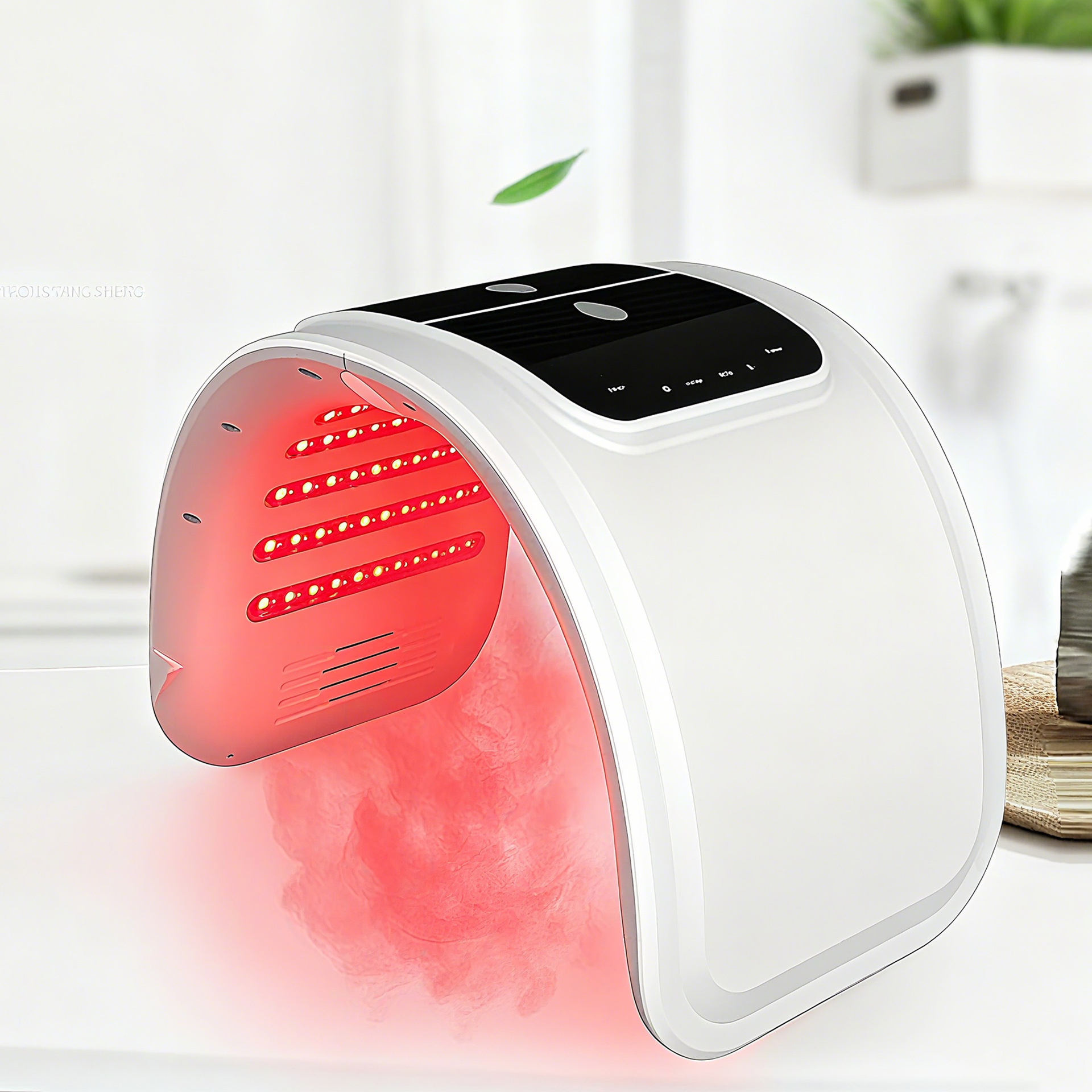 Cross-Border Electronic New Home-Use Photon Beauty Equipment Hydrating Spray Seven-Color Infrared Spectrometer Factory Direct Sales