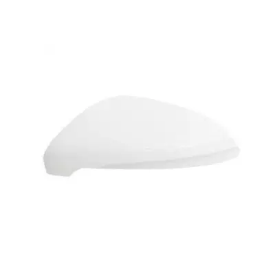 Turn Signal Light with Paint, Rearview mirror/rearview mirror - mirror-housing-drivers-side-left-polar-white