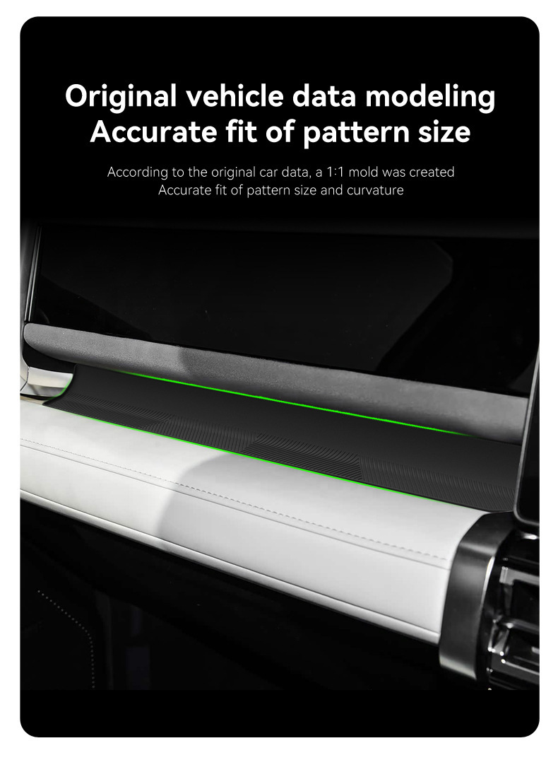 Suitable for 24-26 models of JAECOO J6 co-pilot dashboard storage mat ICAR 03 silicone protective anti-slip mat