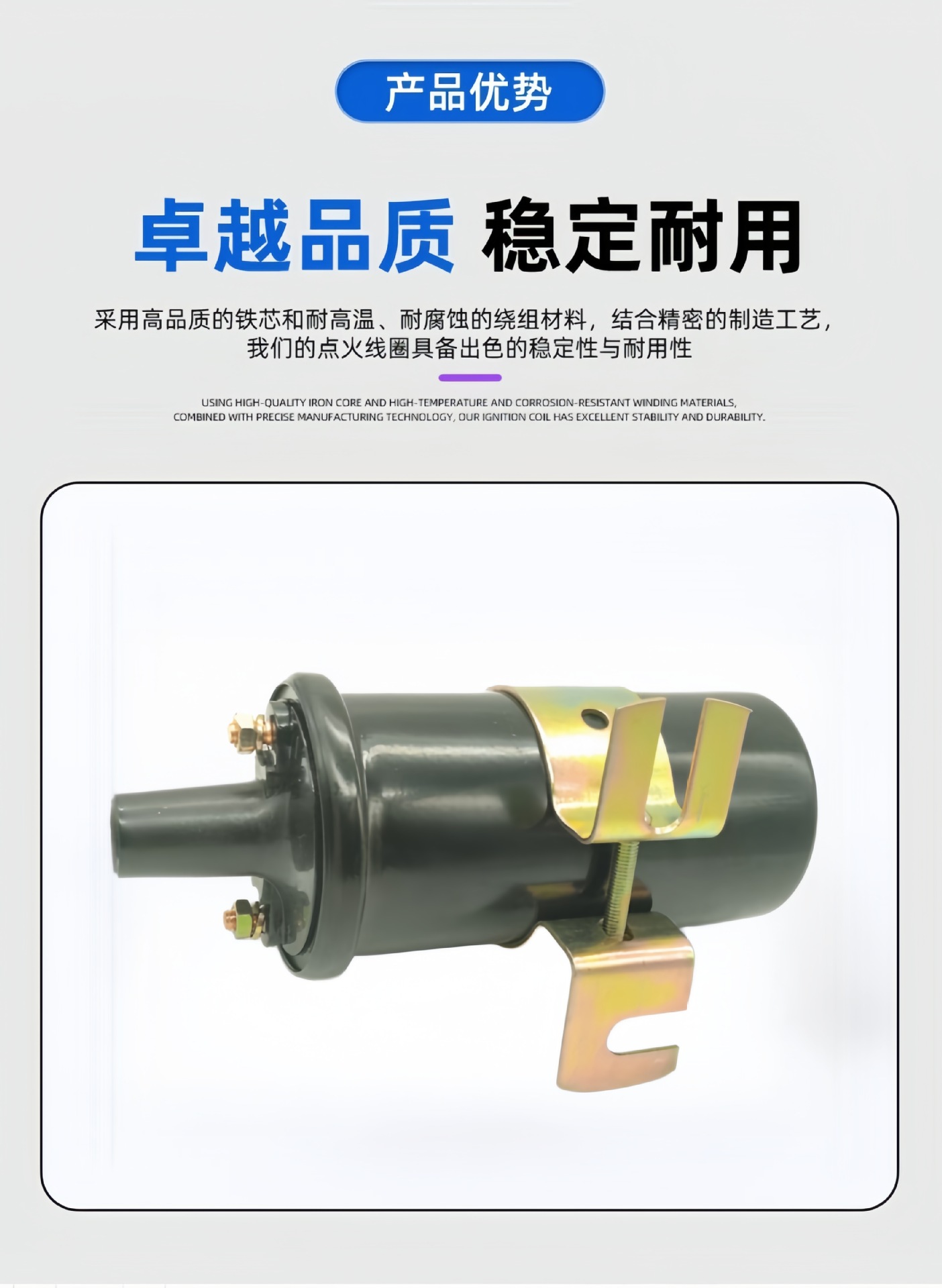 Ignition Coil 8m0079202 392-805570A2 392-805570A1 Compatible with Mgm Thor