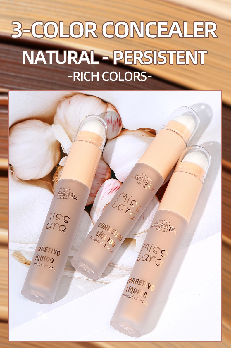 MISS LARA Three-color Contouring Liquid for Contouring Nasal Shadows, highlighting and brightening shadows, Natural liquid Contouring liquid details Picture