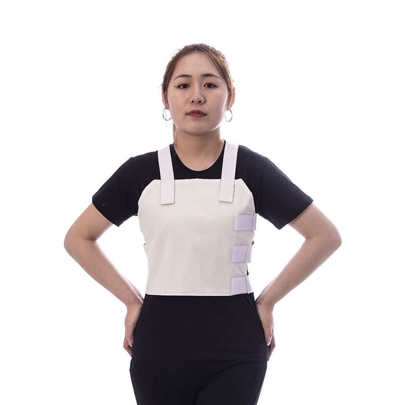 Wholesale Chest Straps, Rib Fixation Straps, White Cloth Vest Style Postoperative Chest and Abdomen Chest Straps, Chest Fixation Straps
