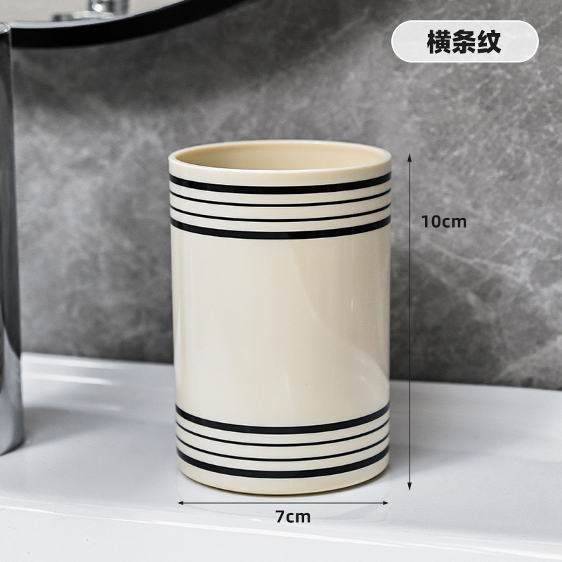 Taza de enjuague de alta calidad de pareja, taza de enjuague bucal, taza de plástico anti-moque, taza de cepillo de dientes para estudiantes.