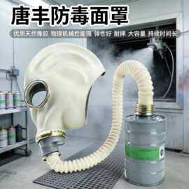唐丰防毒全面具橡胶鬼脸防毒气工业化工喷漆防护面罩劳保口罩批发