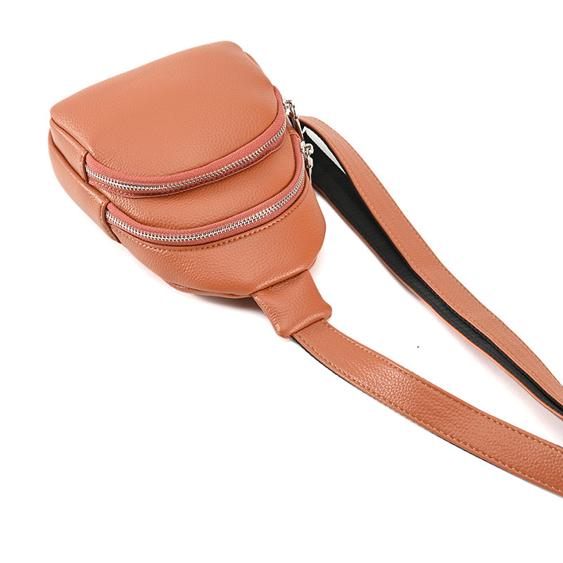 2023 nuevo al por mayor Bolsa de pecho de las mujeres bolsas de Venta caliente de la bolsa de pecho de las mujeres de moda retro bandolera pequeña bolsa de la cintura